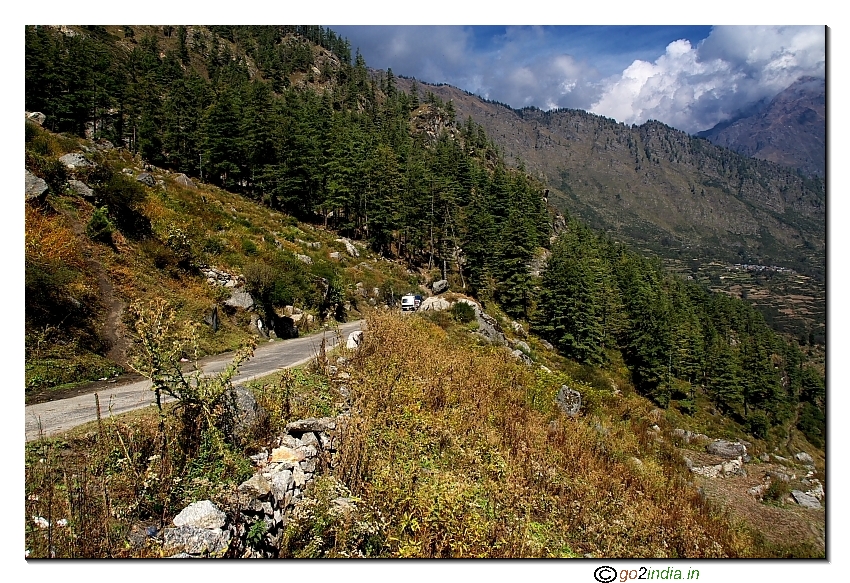 Road near Gangotri
