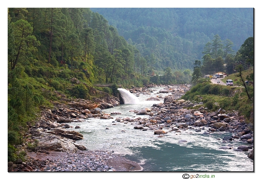 River Bhagirathi flowing near Uttarkashi