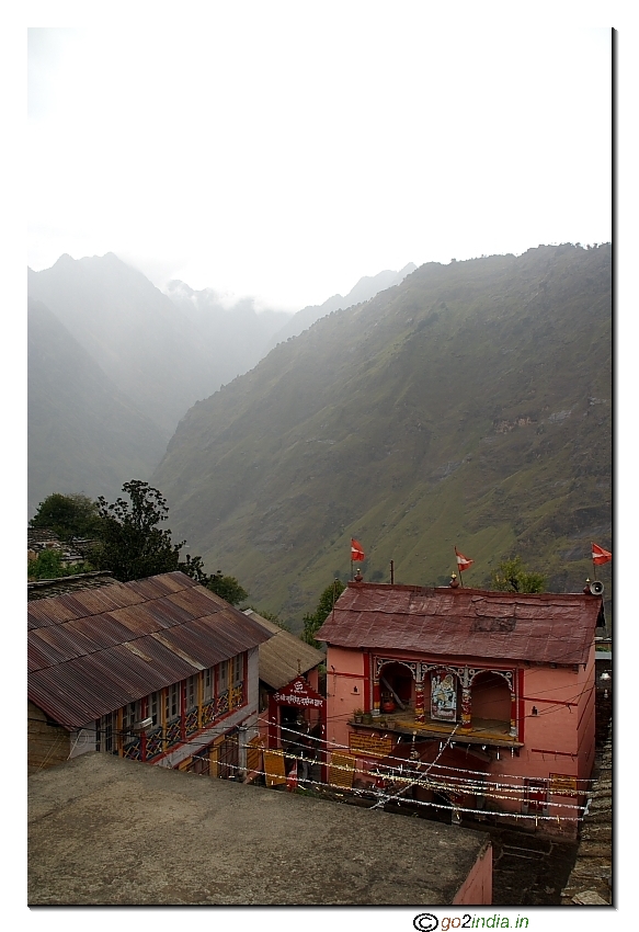 Joshimath on the way to Badrinath