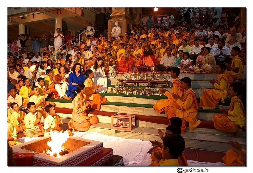 Ganga Arathi at Rishikesh