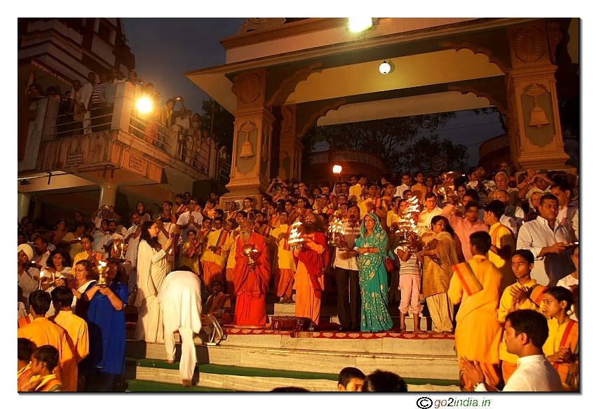 Ganga Arathi at Rishikesh 
