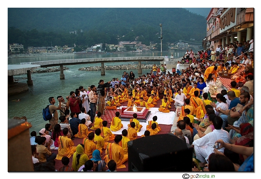 Ganga Arati at Rishikesh