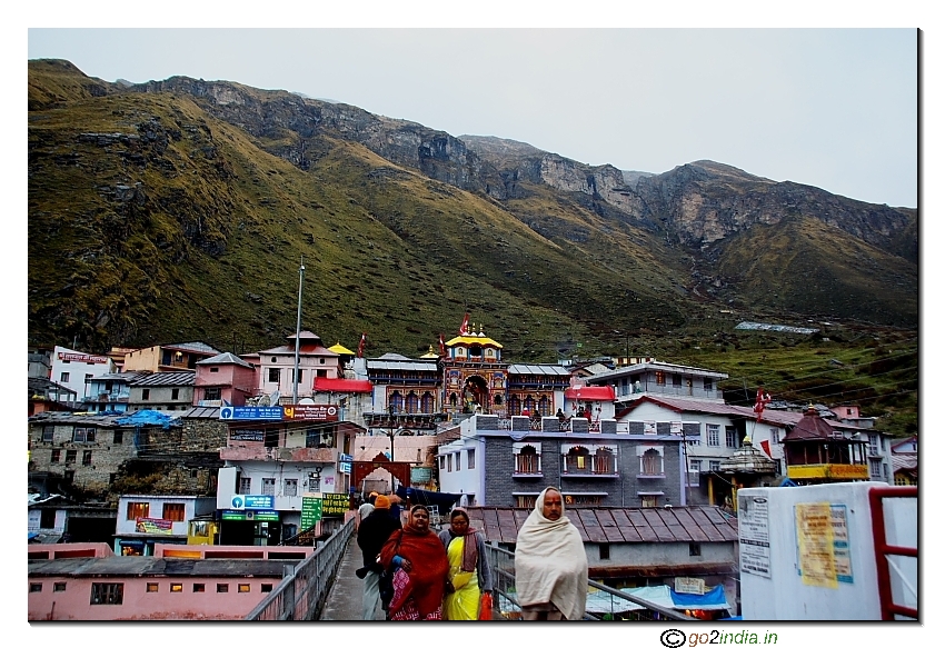 Near temple of Badinath Dham 