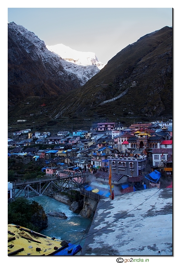 Badrinath Dham temple in Uttarakhand