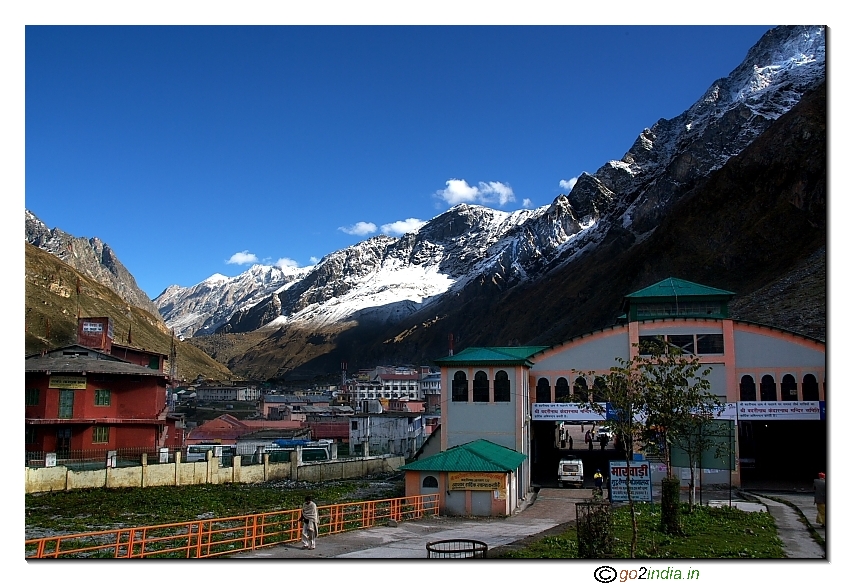 Badrinath Dham town 