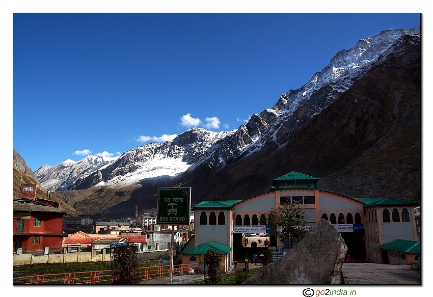 Badrinath Dham bus stand known as ISBT