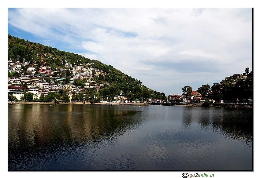 Naini lake at Nainital