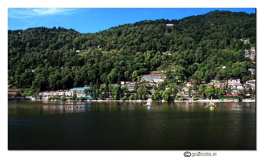 Naini lake at Nainital