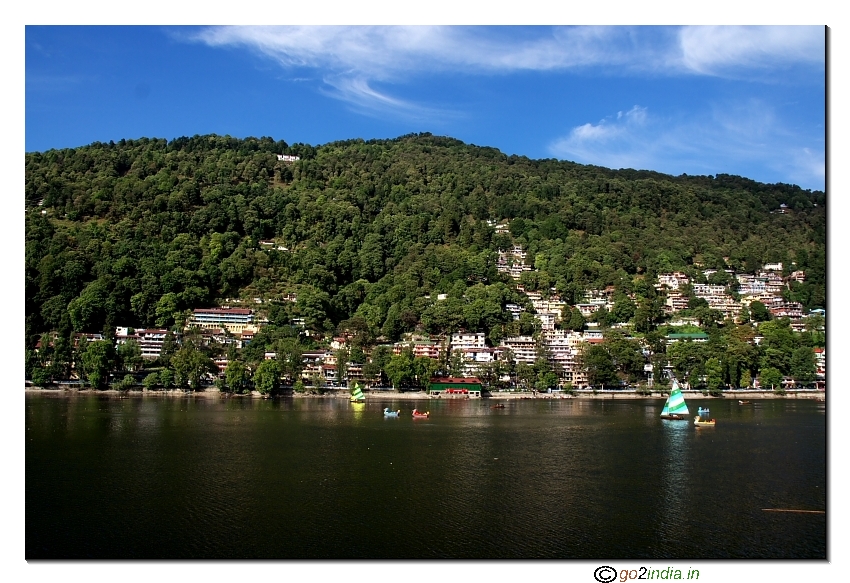 Naini lake at Nainital