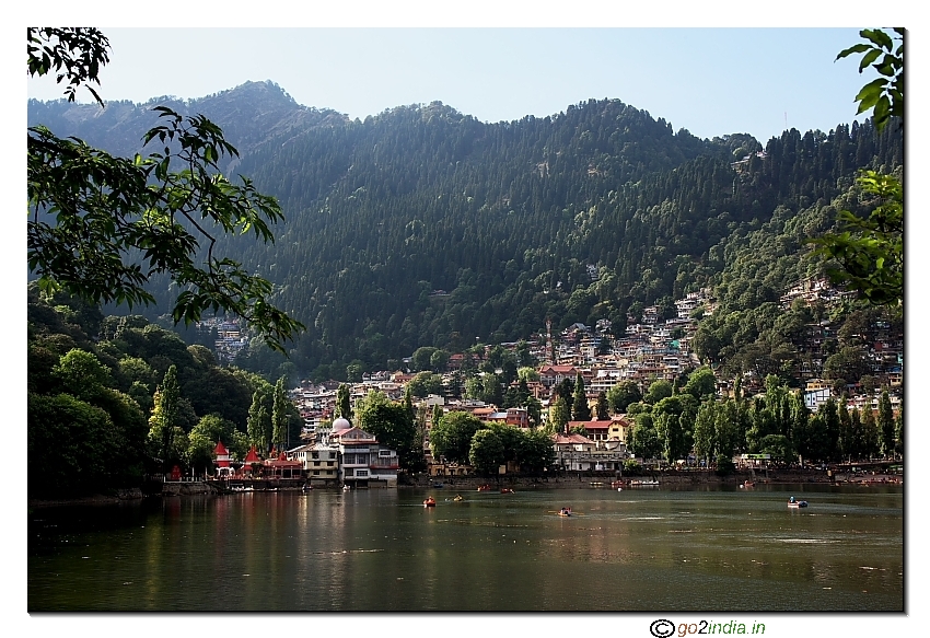 Naini lake at Nainital