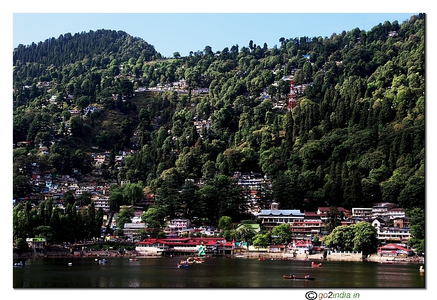 Naini lake at Nainital