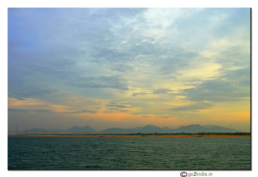 Early morning on Godavari river 