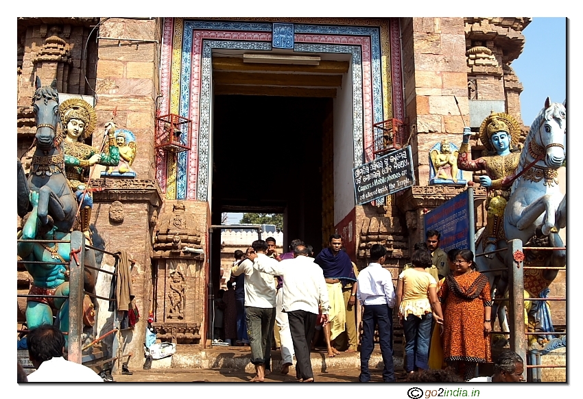 Dwar or gate of Puri temple