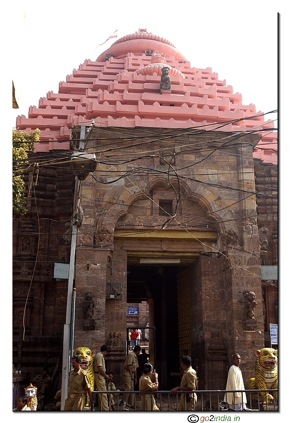 One of the four entrance of Sri Jagannath temple at Puri