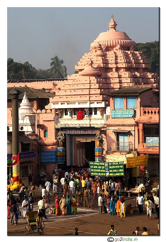 Main entrance or Lions gate of Lord Jagannath temple at Puri 
