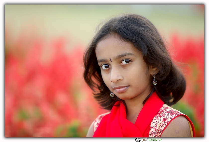 A girl portrait using canon 20D and Canon 70-200 f2.8 lens