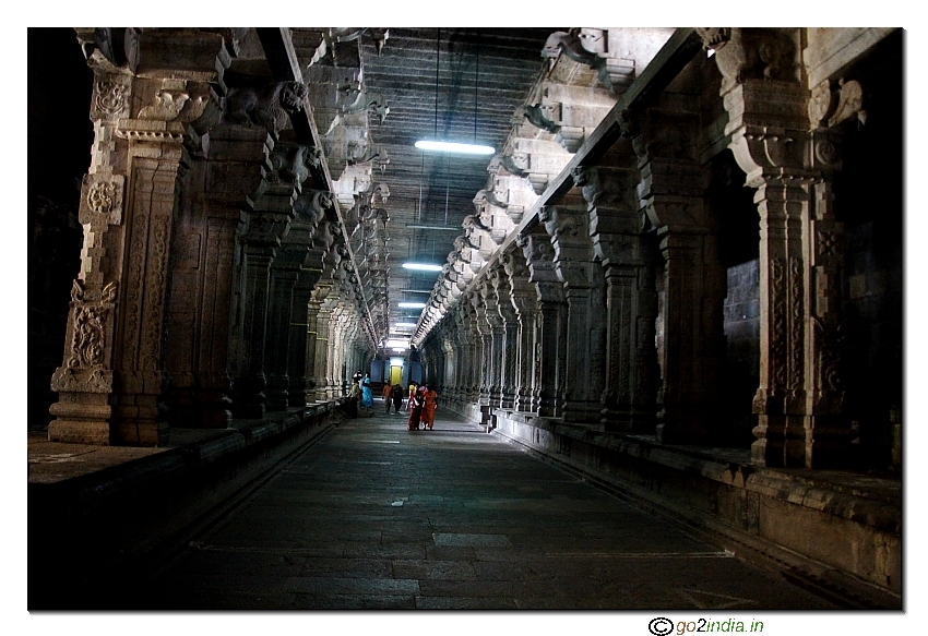 Prakaram or around the tempe of Sri Ekambareswarar at Kanchipuram