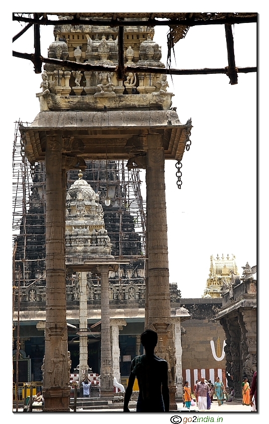Structure of Sri Varadaraja Perumla temple