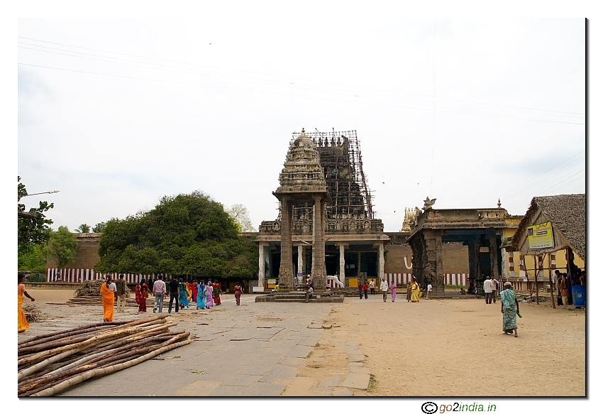 Inside Sri Varadaraja Perumla temple complex