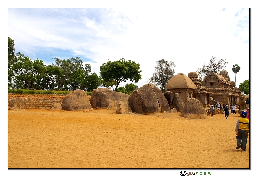 Five Rathas of Mahabalipuram near Chennai