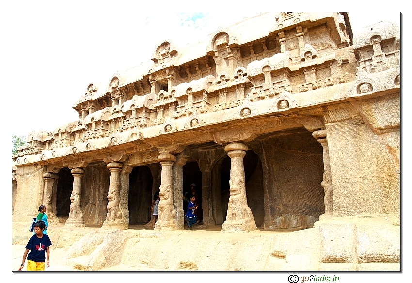 Mammalapuram five Rathas 