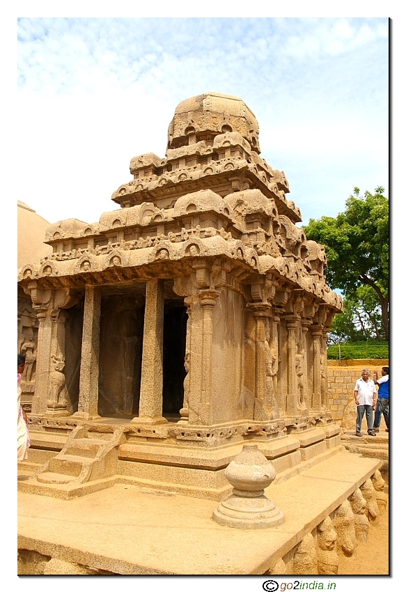 Mahabalipuram Five Rathas in stone 