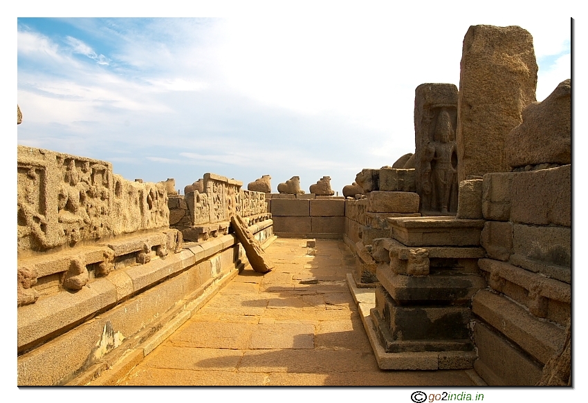 Stone temple at Mahabalipuram near Chennai