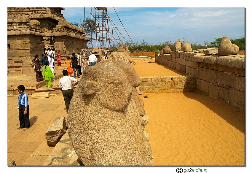 Mammalapuram temple of Shiva & Vishnu