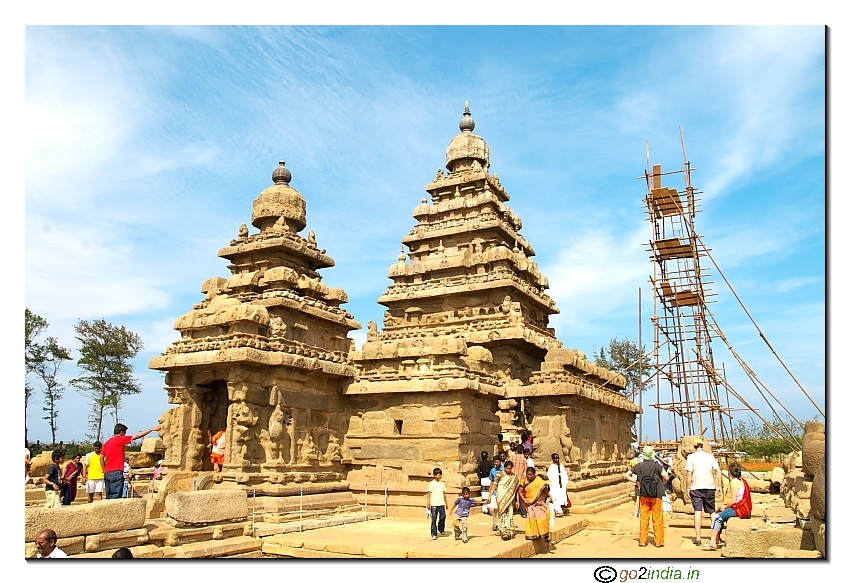 Shore temple of Mammalapuram near Chennai