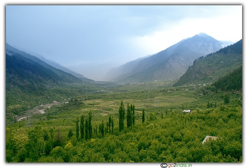 Valley view at manali