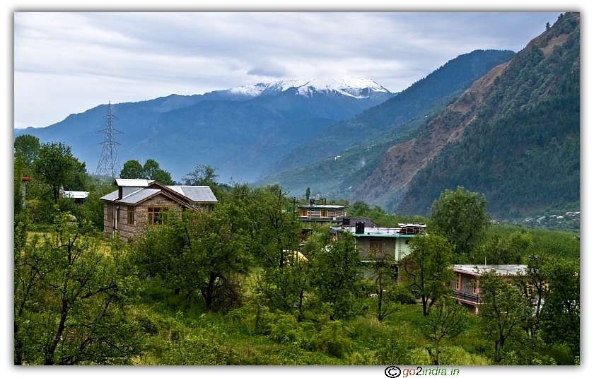 Hill station at Manalif