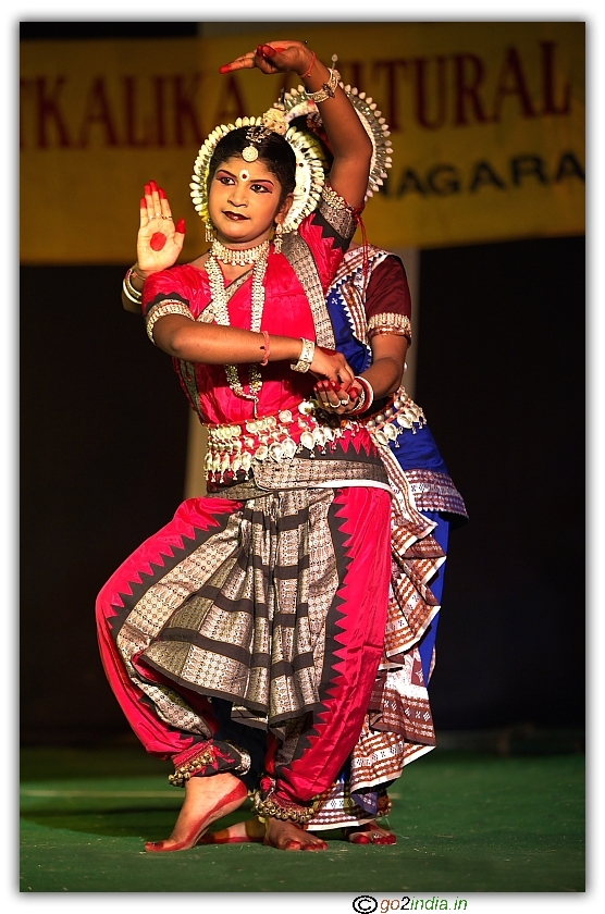 Sambalpuri dance performer