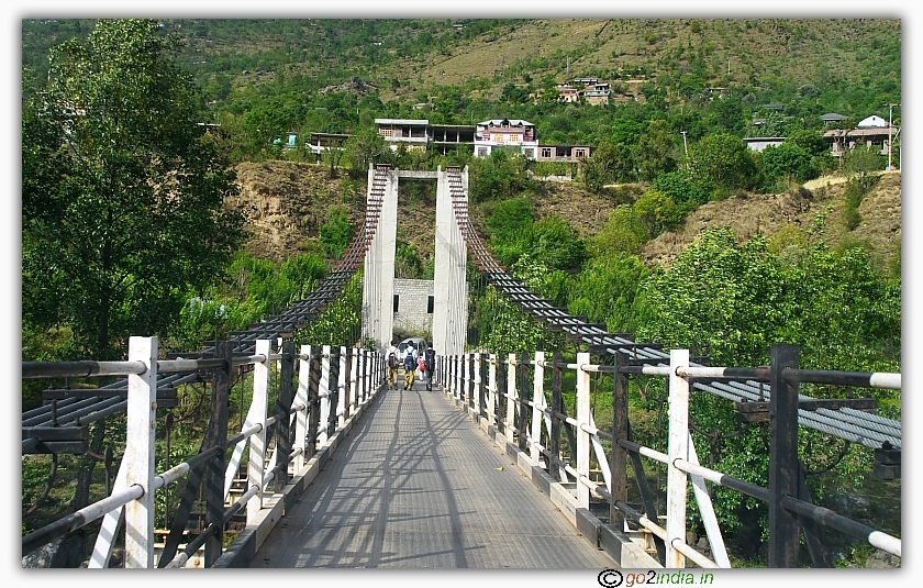 Bridge on river Bear near Kullu