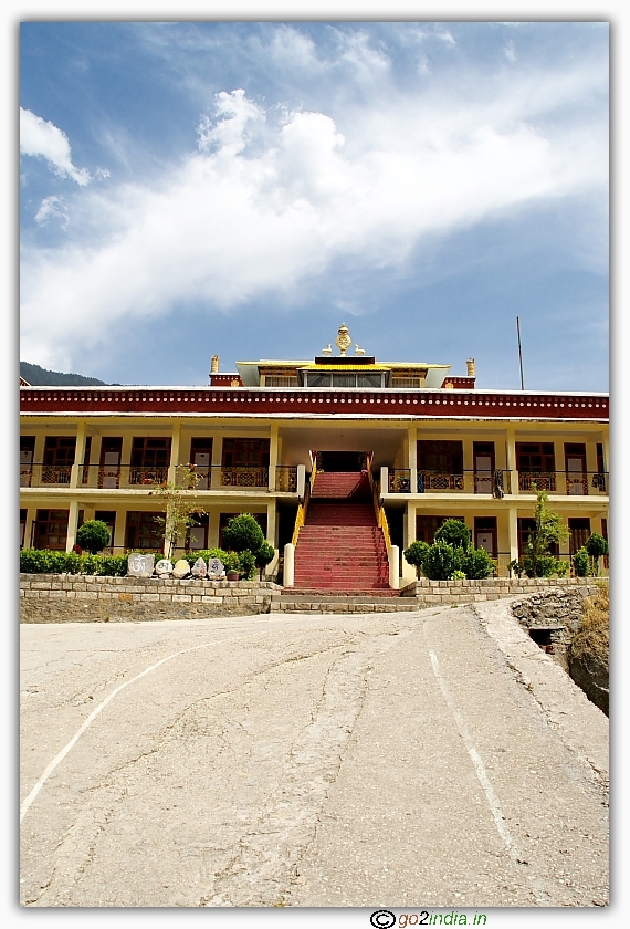 Main frontal view of Naggar Monastery