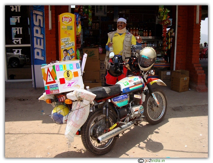 Vehicle preparation for Himalayan motor cycling