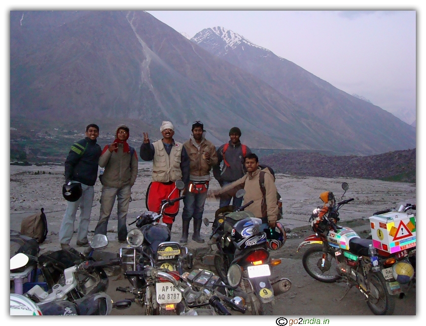 A rest point on the way to Leh