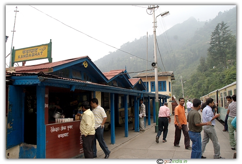 Himalayan Queen train on the way to Shimla