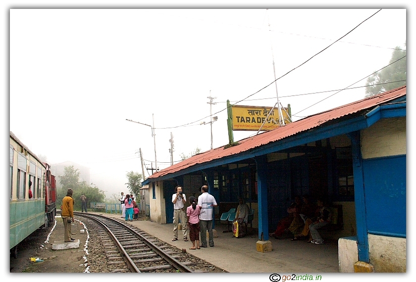 Himlalayan Queen at a station on the way to Shimla