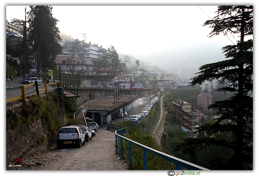Near Railway station at Shimla 