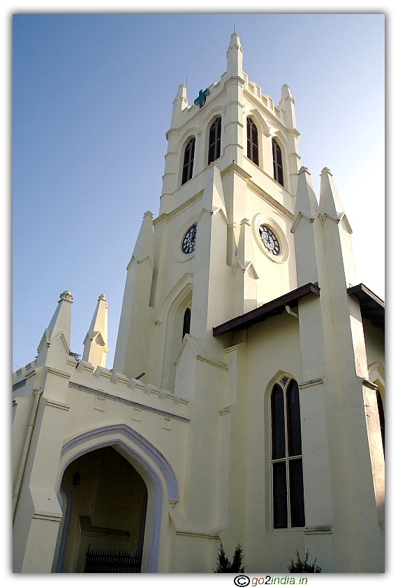 Anglican Christ church Mall road Shimla