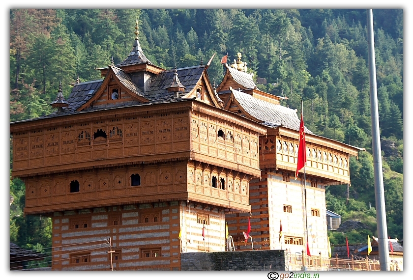 Wooden temple of Bhima Kali temple at Sarahan