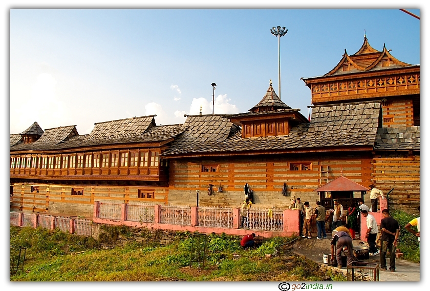 Backside of Bhimakali temple