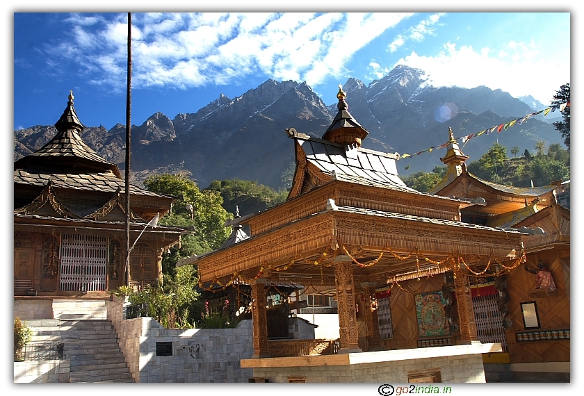 Bering Nag and Monastery in  Sangla village