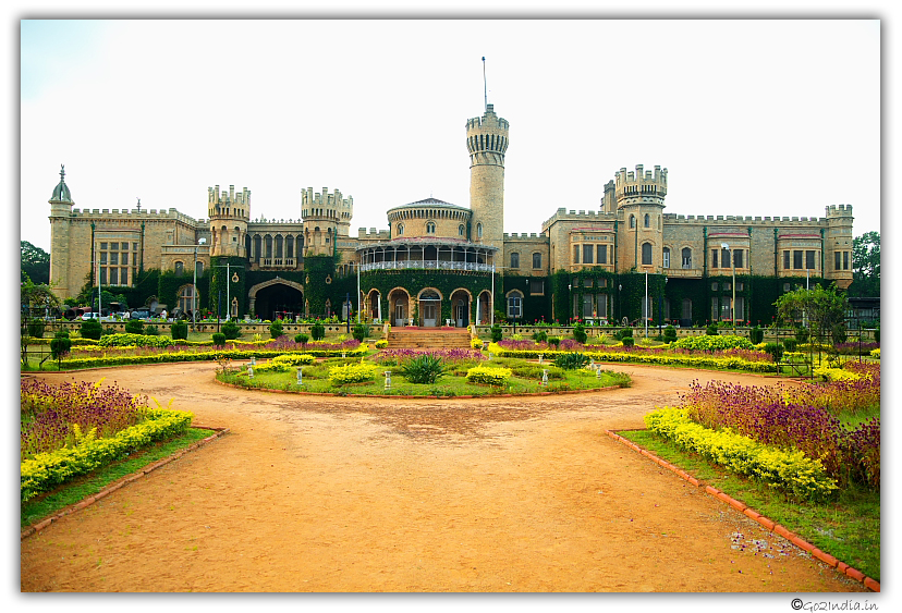 Front part view of Bangalore Palace