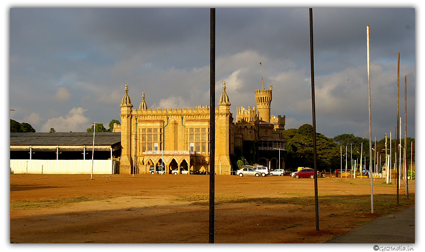 Bangalore palace from a distance