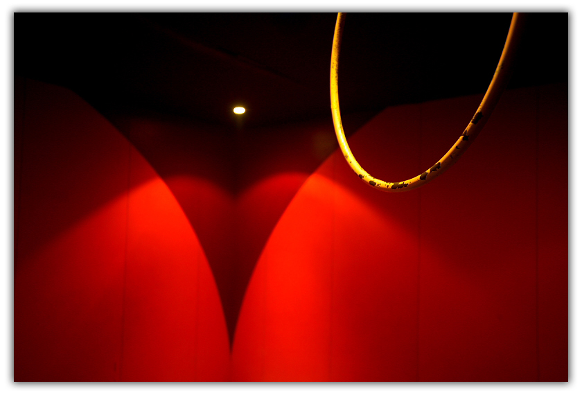 Abstract inside the Museum