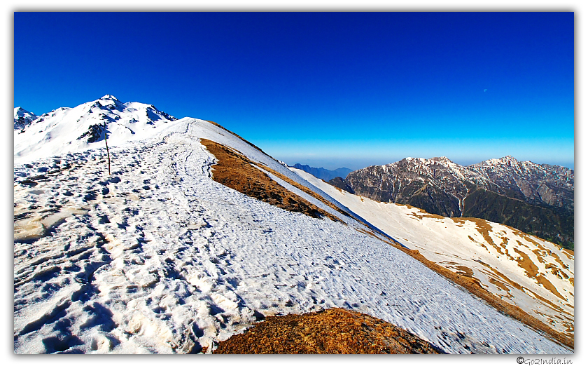 Himalaya view at Sar pass