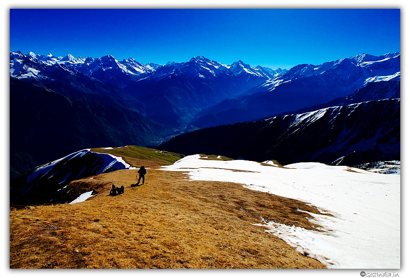 Man Talai Himalayan view from Sar pass