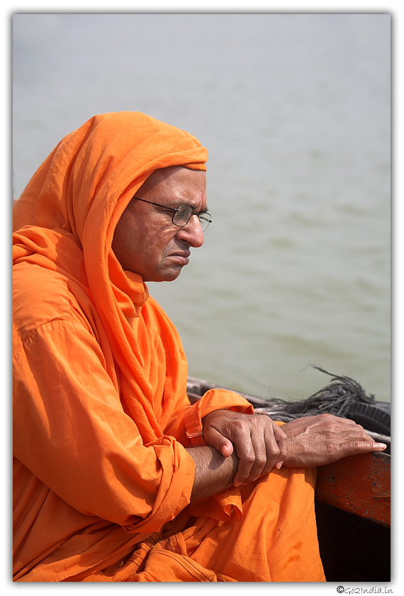 Person in deep thought