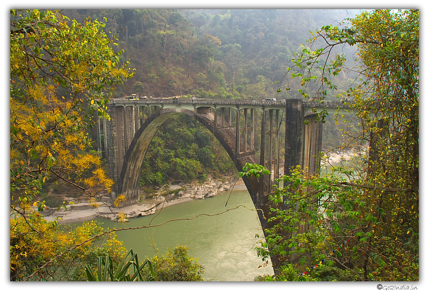 Bhag Pool  bridge in West Bengal on the way to Sikkim